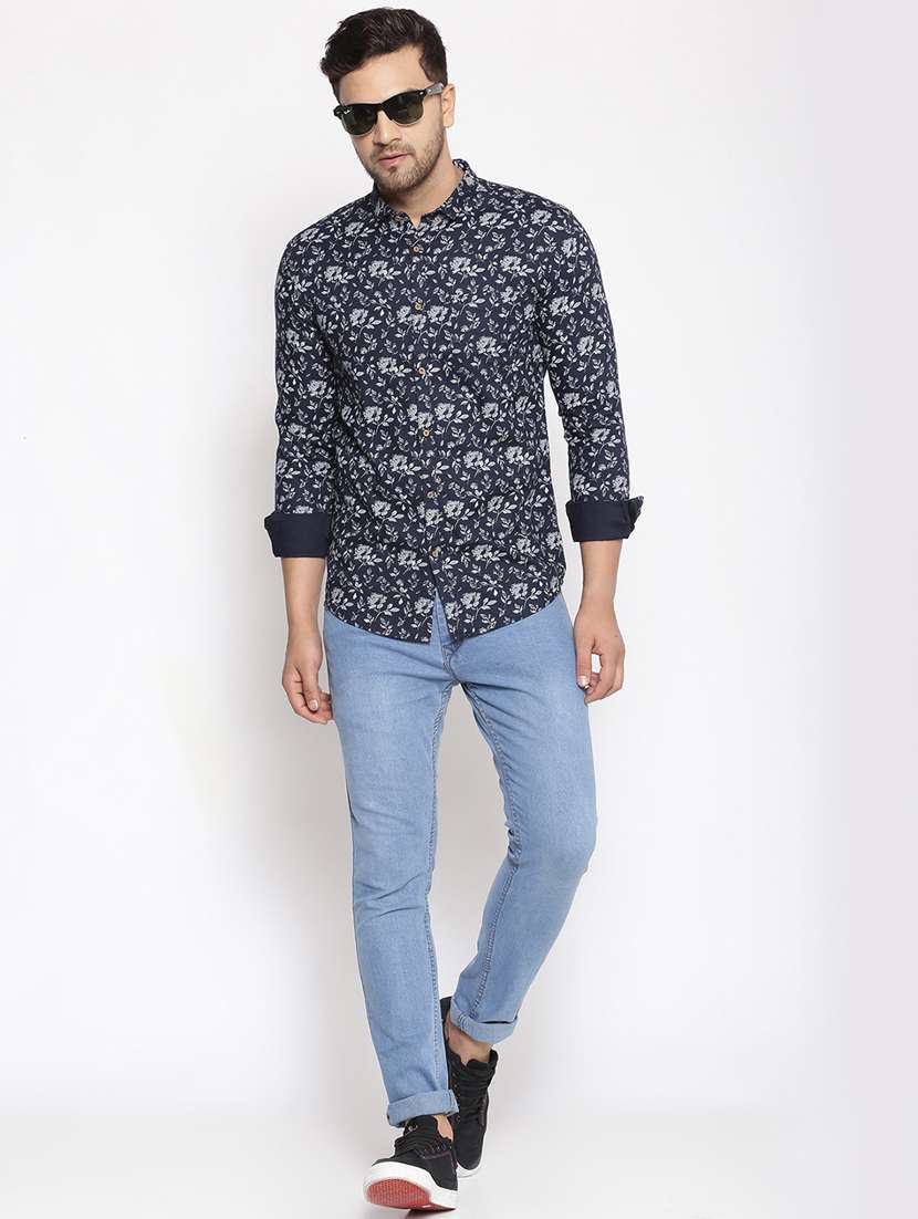 mens florals casual shirt - 17795969 -  Standard Image - 3