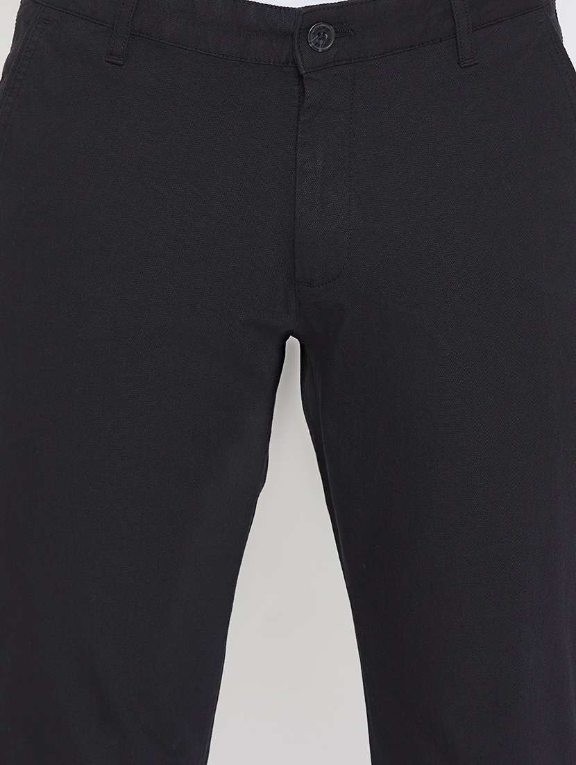 men solid flat front trouser - 17796070 -  Standard Image - 5