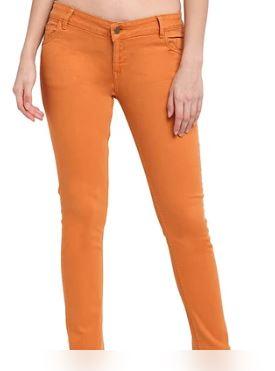 orange cotton trousers - 17796328 - Zoom Image - 0
