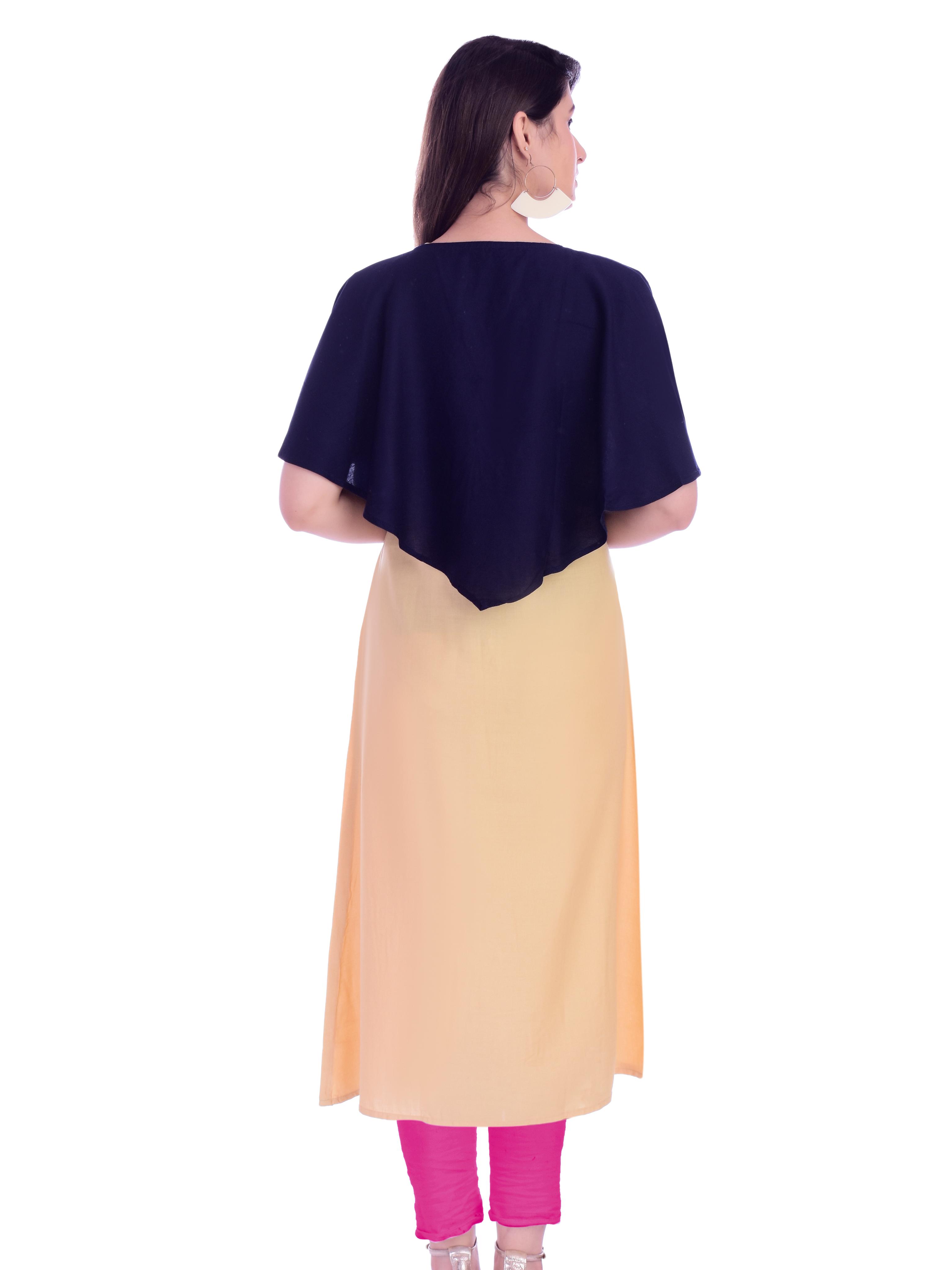 samayra looks women's embroidered a-line rayon - 17798259 - Standard Image - 3