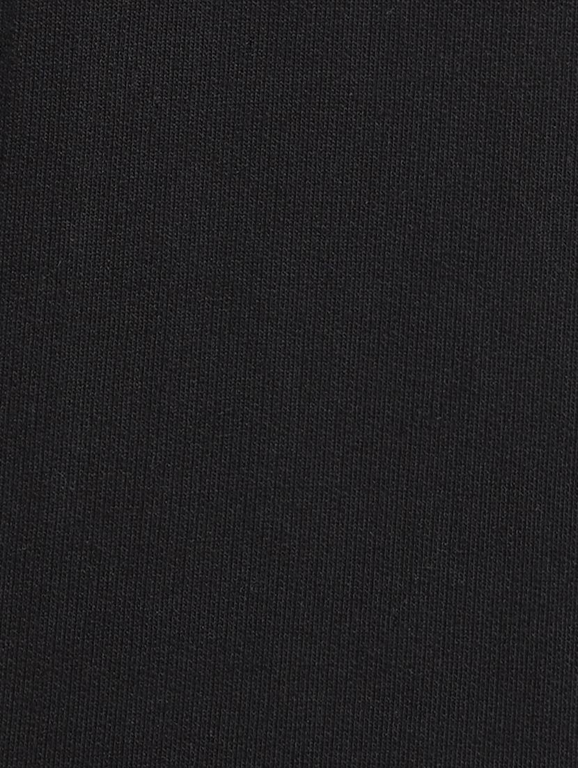navy blue solid flat front casual trouser with drawstring - 17799535 - Standard Image - 5