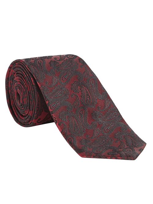 red polyester tie - 17799597 - Standard Image - 0