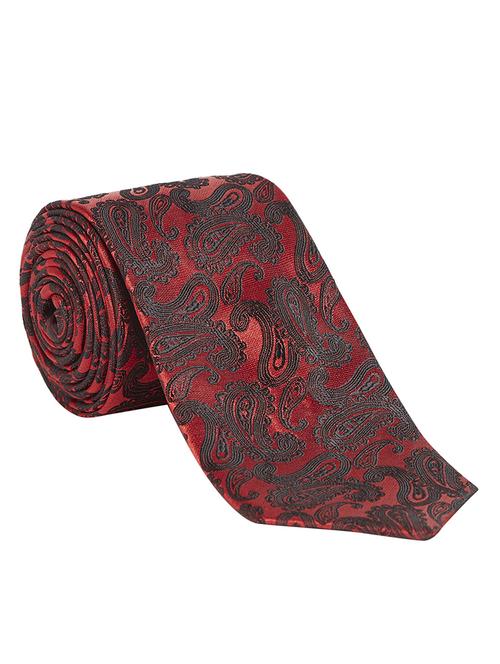 red polyester tie - 17799610 - Standard Image - 0