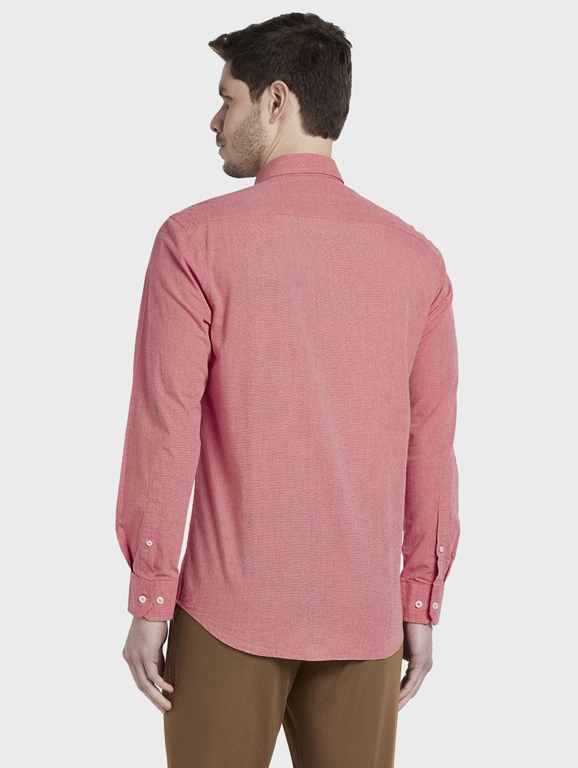 pink solid casual shirt - 17801701 - Standard Image - 3