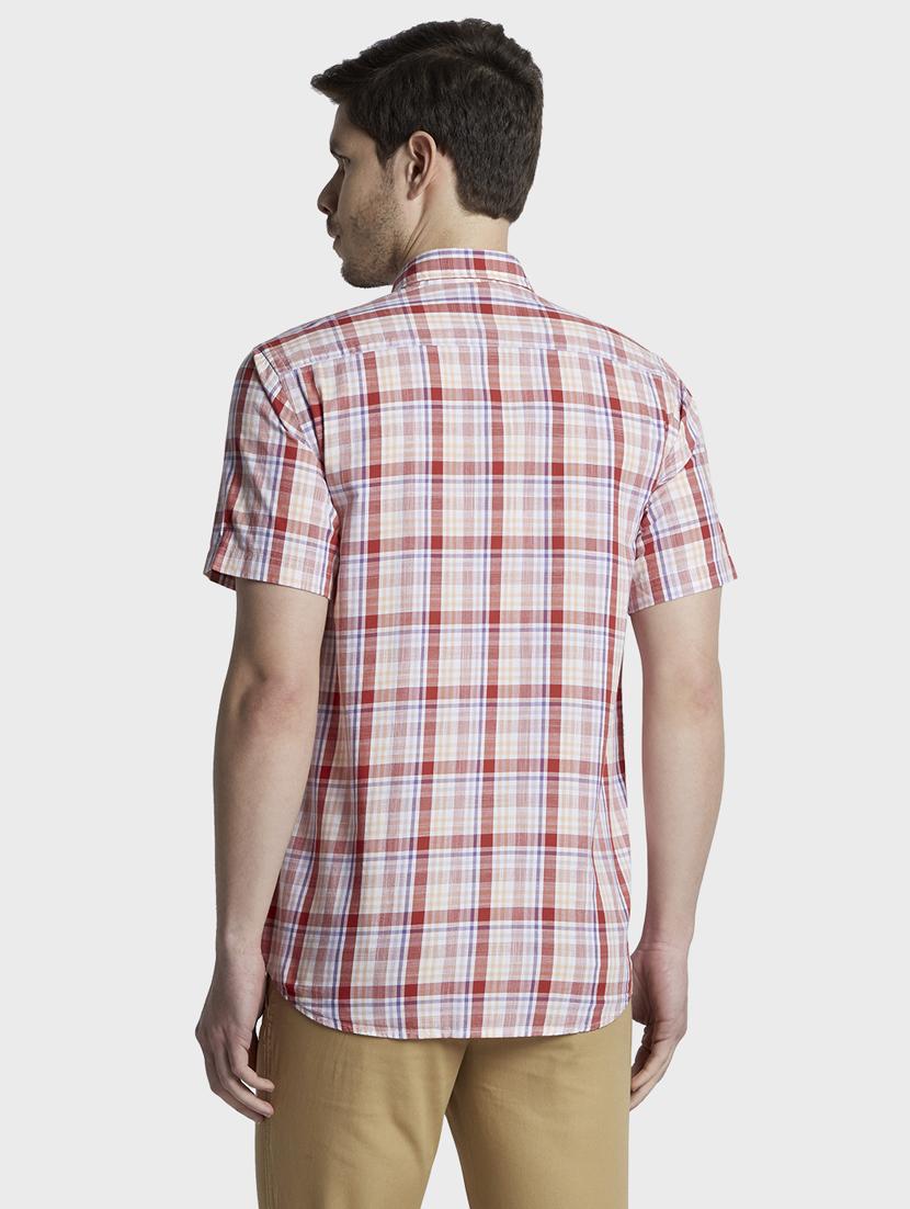 multi colored checkered casual shirt - 17801706 - Standard Image - 3