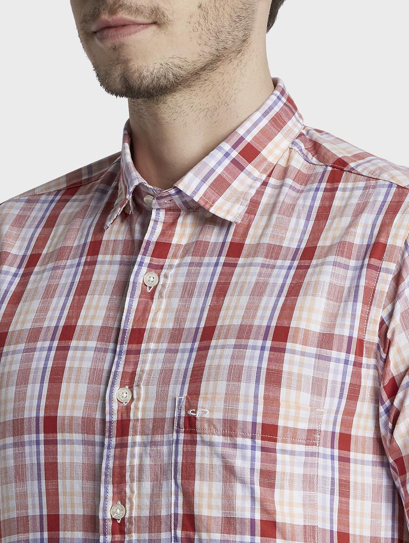 multi colored checkered casual shirt - 17801706 - Standard Image - 5