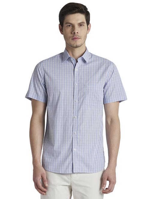 grey checkered casual shirt - 17801810 -  Standard Image - 0