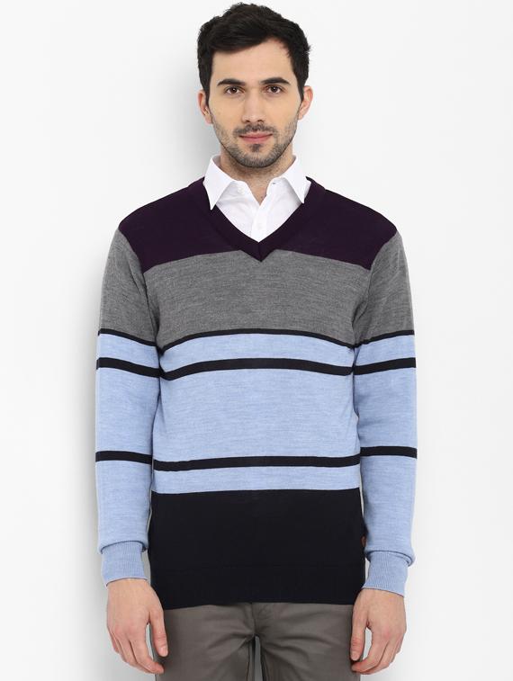 multi colored striped pullover - 17804528 - Zoom Image - 0