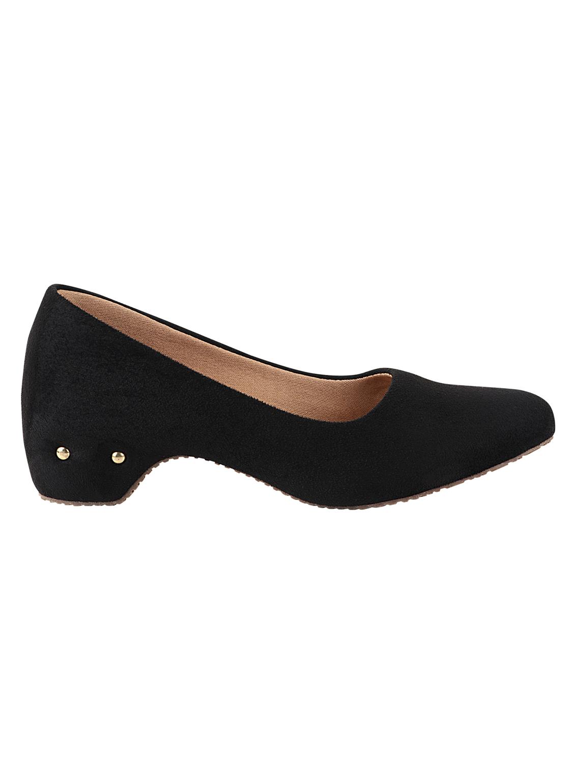 black suede slip on pumps - 17805791 - Zoom Image - 0