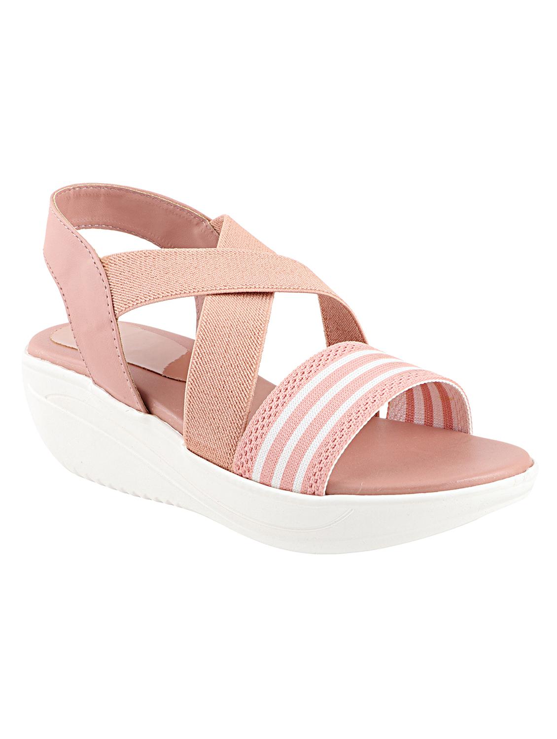 pink synthetic back strap sandals - 17805838 - Zoom Image - 0