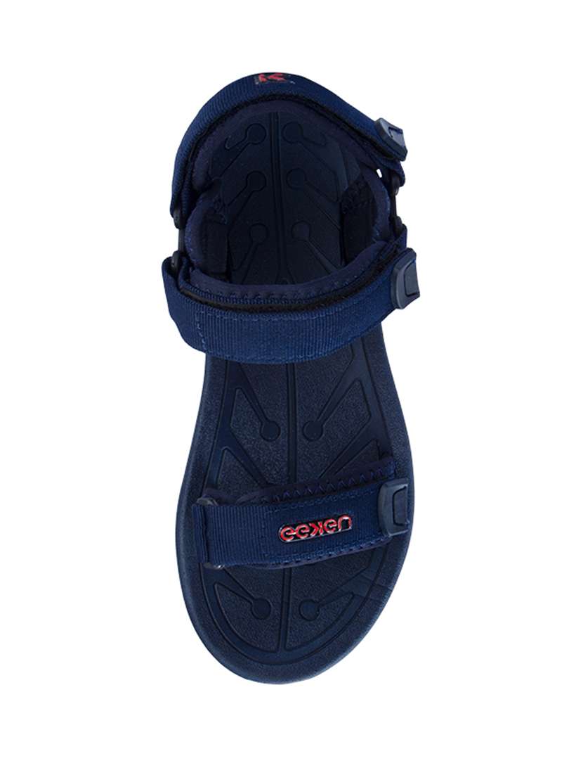 blue fabric back strap floaters - 17806099 -  Standard Image - 5