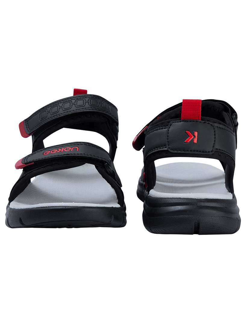 black fabric back strap floaters - 17806100 -  Standard Image - 3