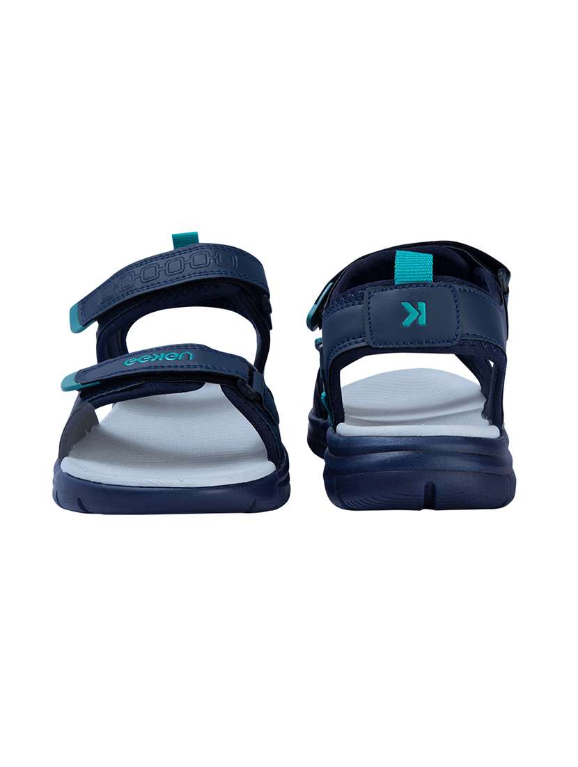 navy fabric back strap floaters - 17806101 -  Standard Image - 3