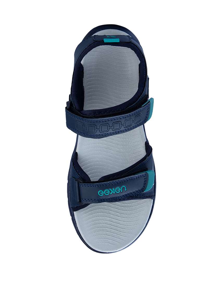 navy fabric back strap floaters - 17806101 -  Standard Image - 5