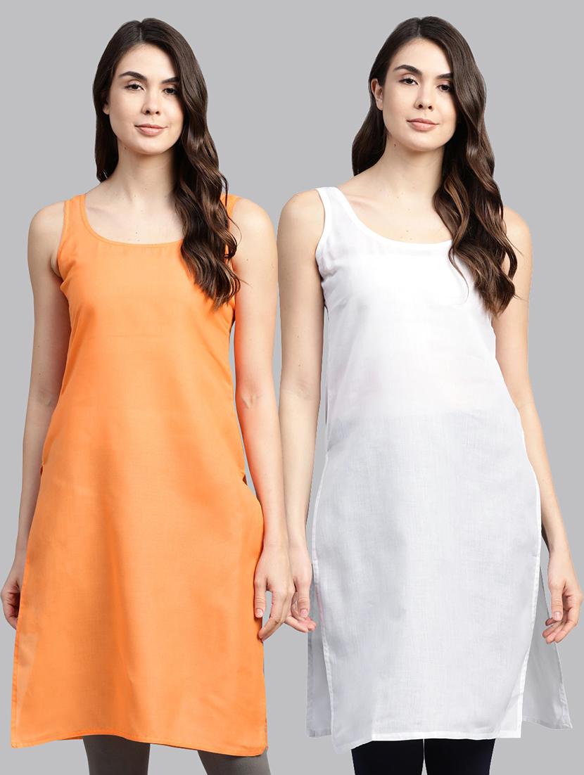 set of 2 solid camisole - 17807059 -  Zoom Image - 0