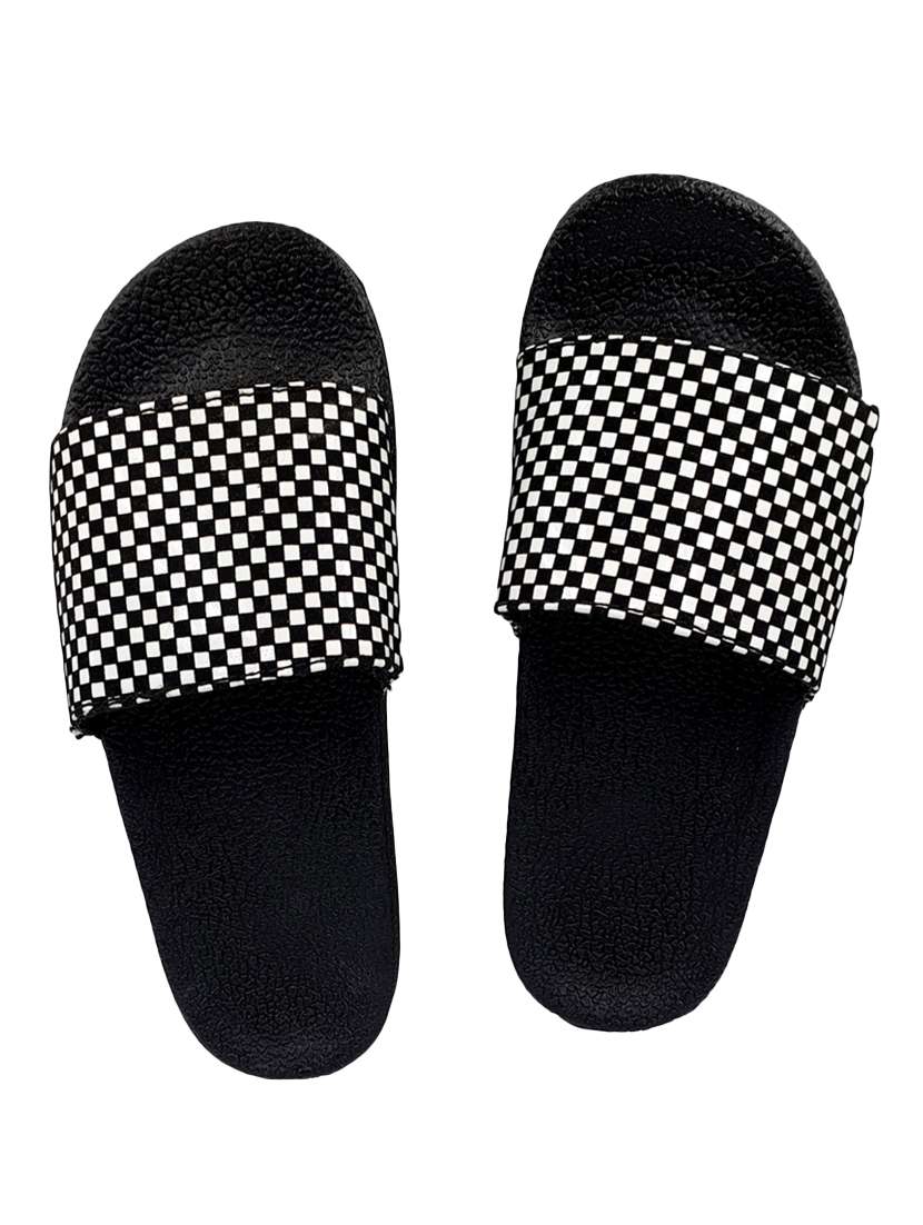 black slip on flip flop - 17807188 - Zoom Image - 0