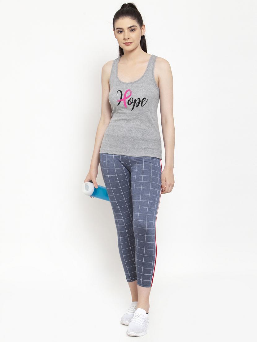 racer back graphic tank top - 17807257 - Standard Image - 3