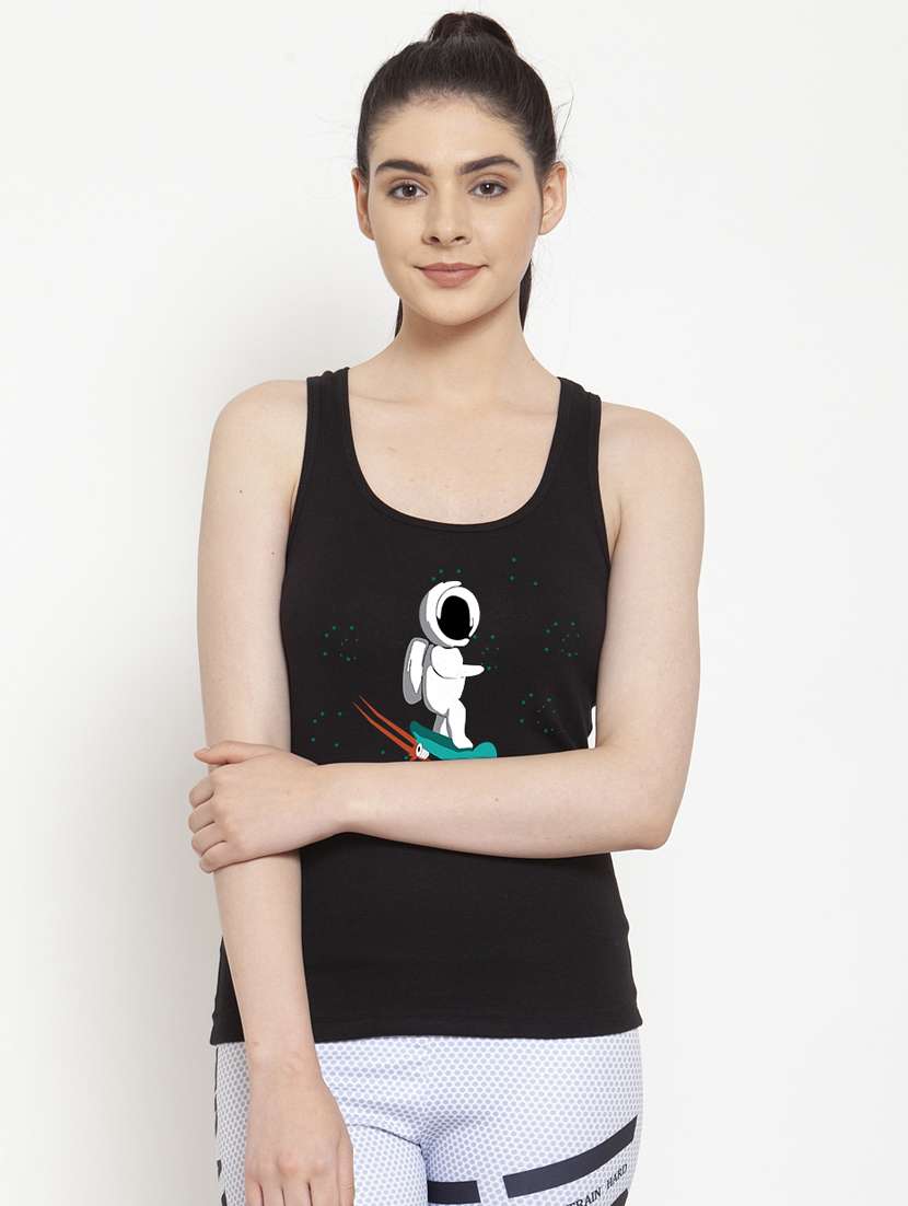 women's tank top scoop neck top - 17807301 -  Zoom Image - 0