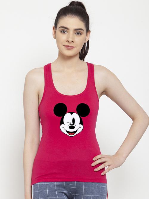 women's tank top scoop neck top - 17807308 - Standard Image - 0