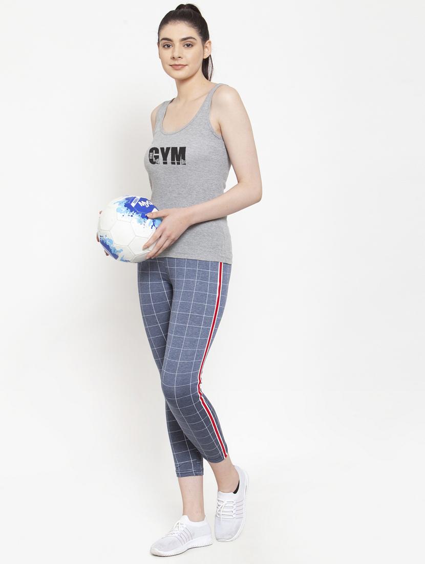 scoop neck graphic tank top - 17807332 - Standard Image - 3