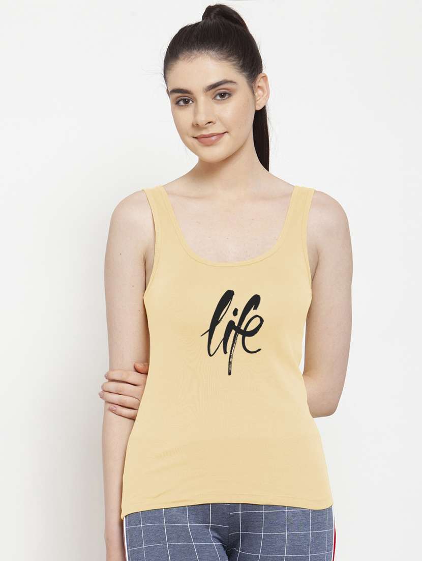 women's tank top scoop neck top