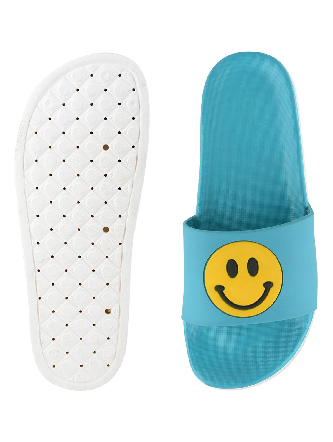 blue slip on slides - 17808304 - Standard Image - 3