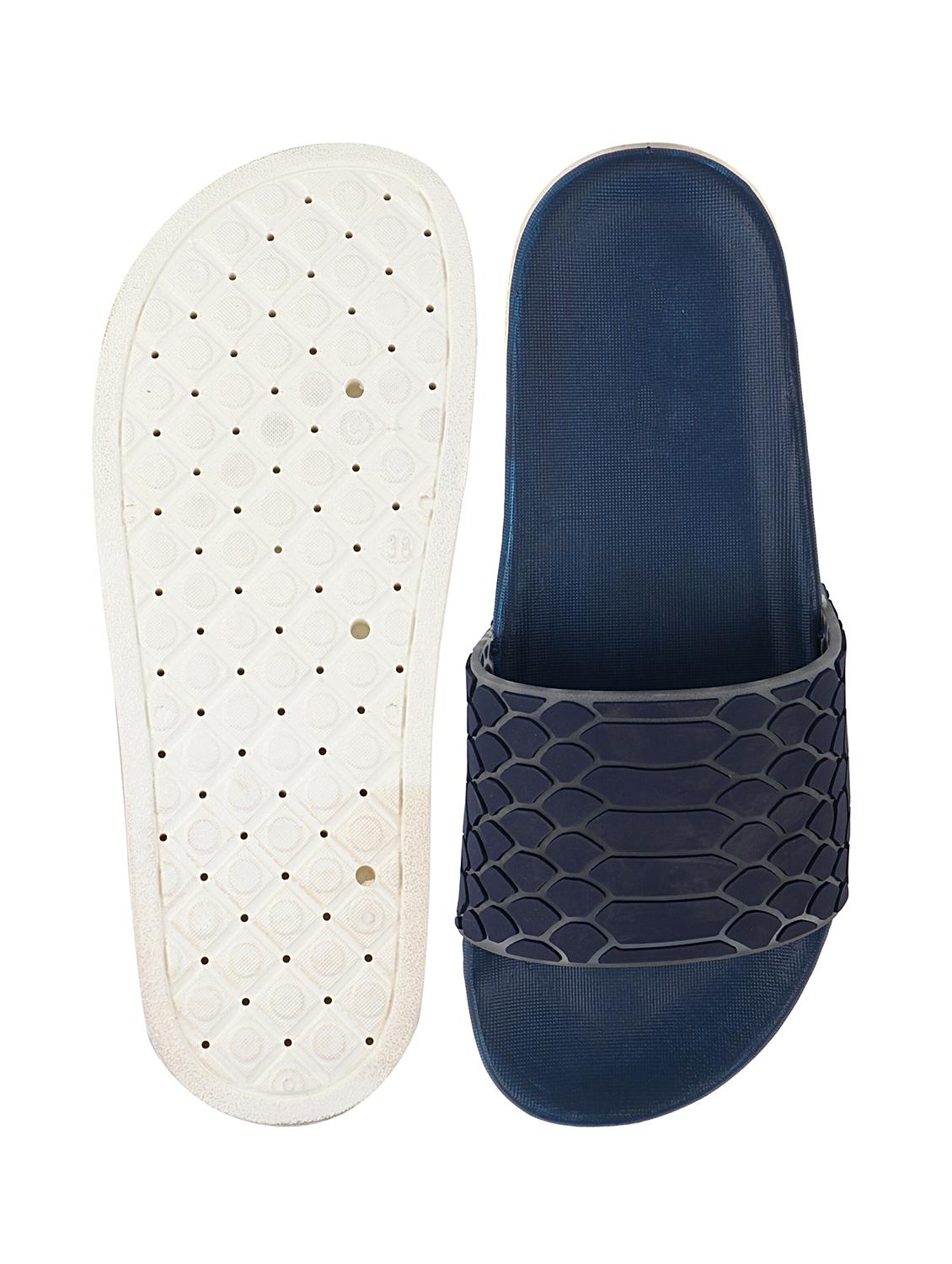 blue slip on flip flop - 17808323 - Standard Image - 3