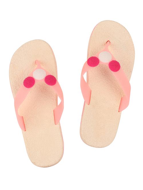 pink toe separator flip flop - 17808344 - Standard Image - 0