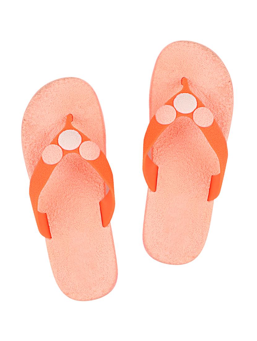 orange toe separator flip flop - 17808345 - Zoom Image - 0