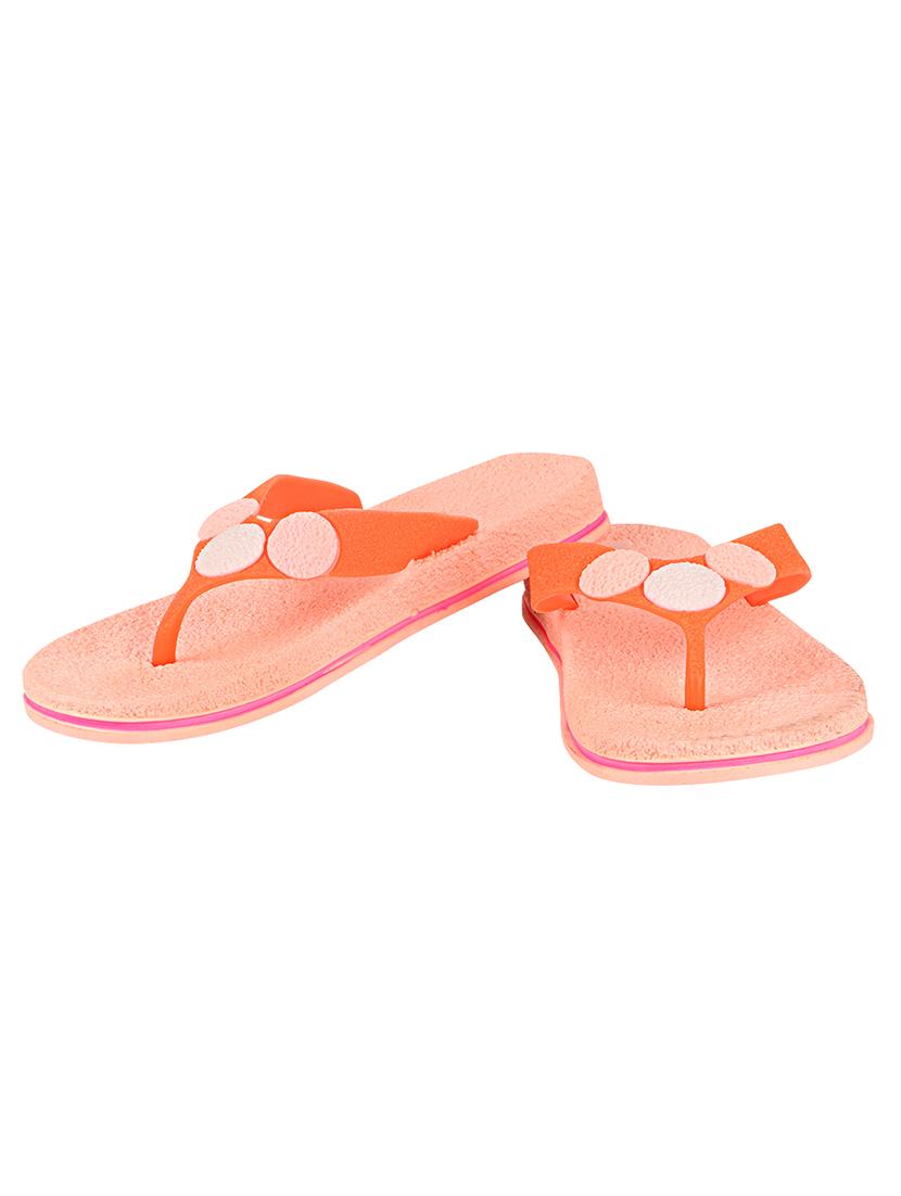 orange toe separator flip flop - 17808345 - Standard Image - 3
