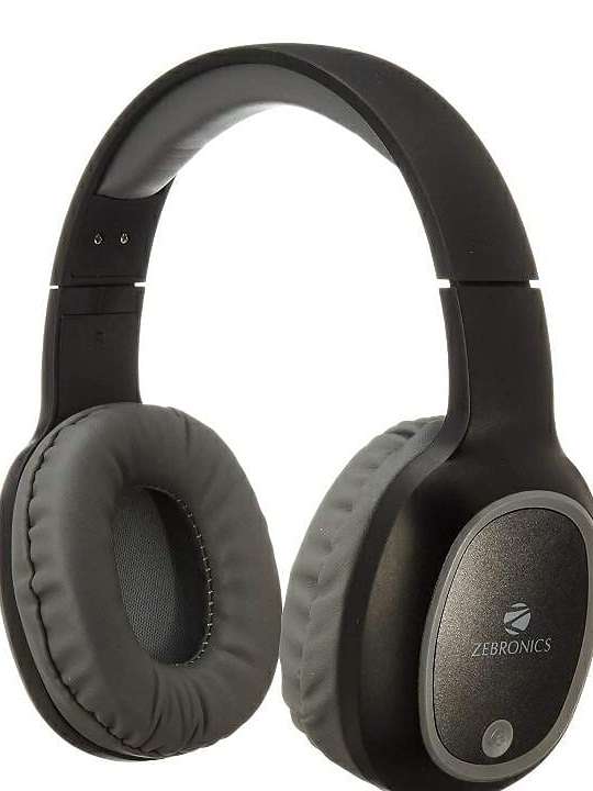 zebronics zeb-thunder wireless bt headphone comes