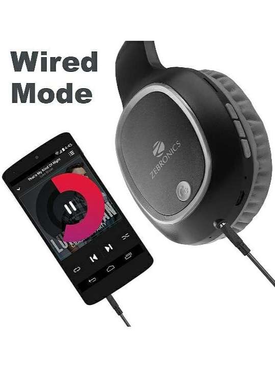Zebronics Zeb Zoom Headphone Mic Zebronics Zeb Zoom Headphones