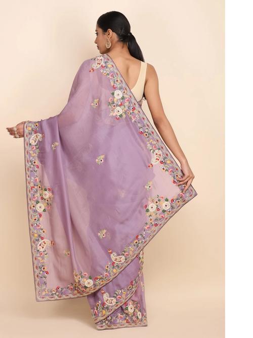 ethenic saree silk bend  - 17810247 -  Standard Image - 0