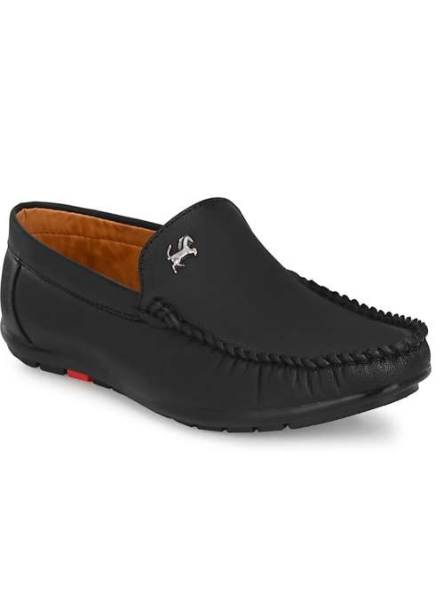 Buy online Black Party Wear Loafer For Men from Casual Shoes for