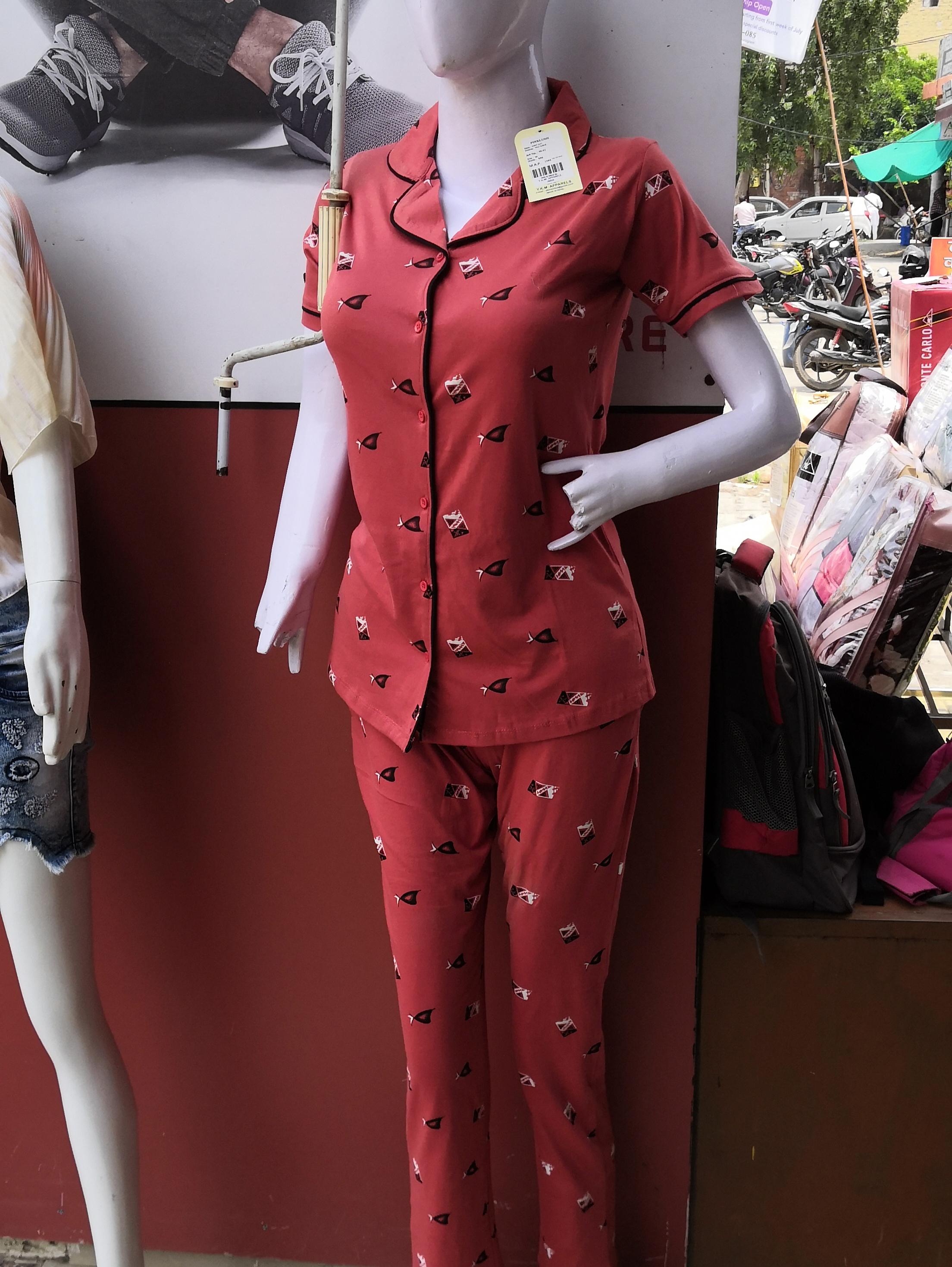 orange cotton sleepwear robe - 17811237 -  Zoom Image - 0
