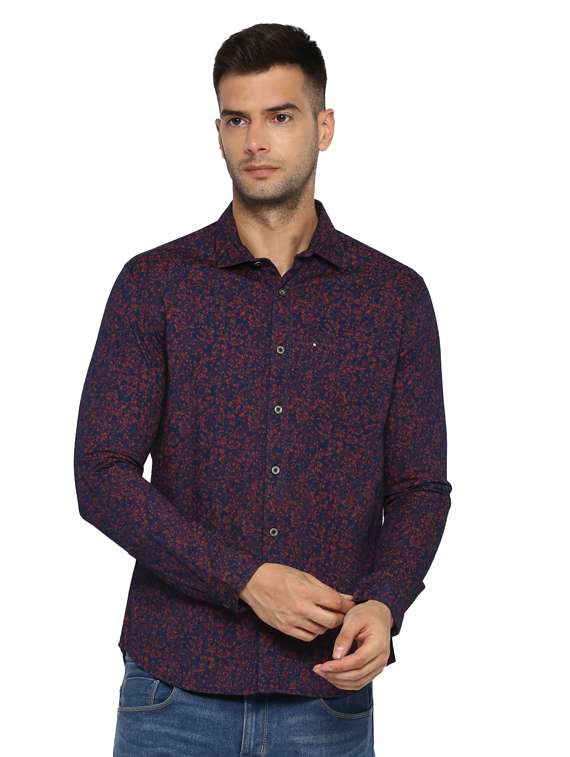mens printed casual shirt - 17812205 - Zoom Image - 0