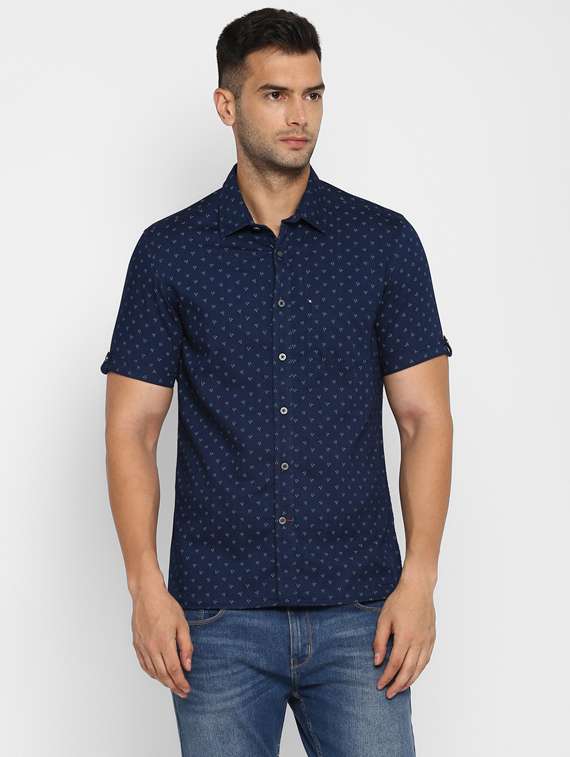 mens printed casual shirt - 17812210 - Zoom Image - 0