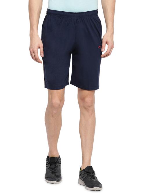 navy blue solid shorts - 17812844 -  Standard Image - 0