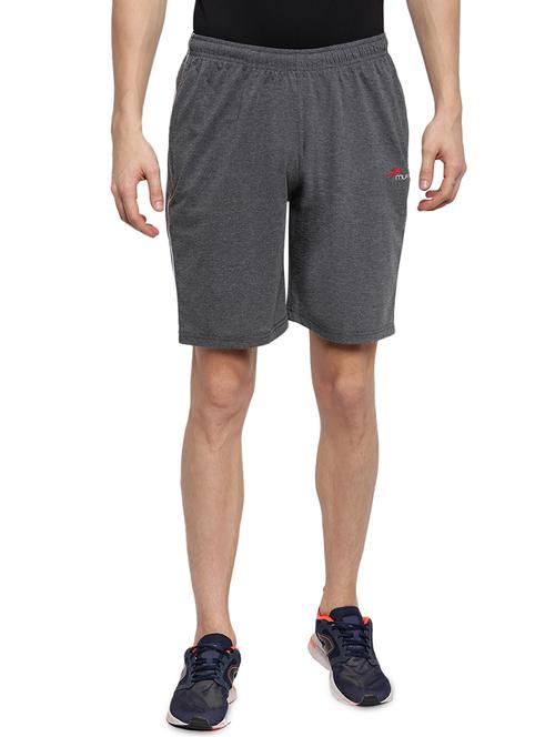 grey side striped shorts - 17812845 -  Standard Image - 0