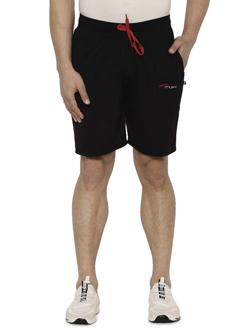 black side striped shorts - 17812850 - Standard Image - 0