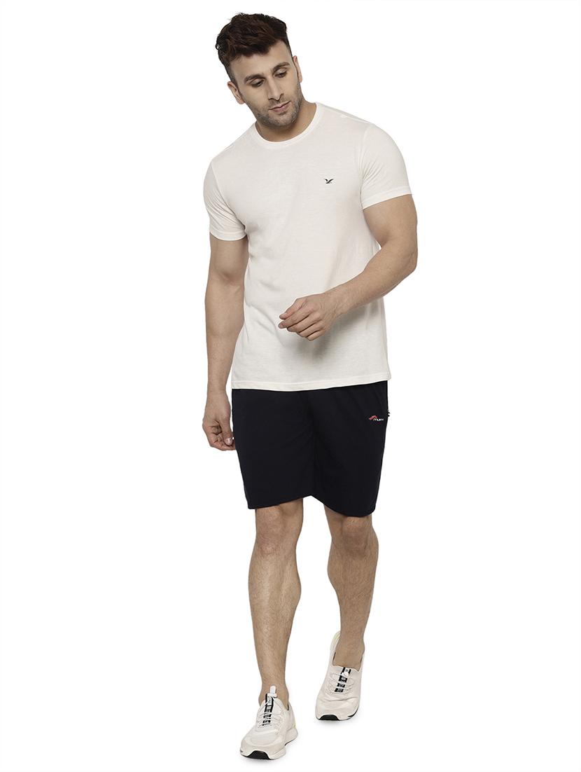 dark blue side striped shorts - 17812852 - Standard Image - 3