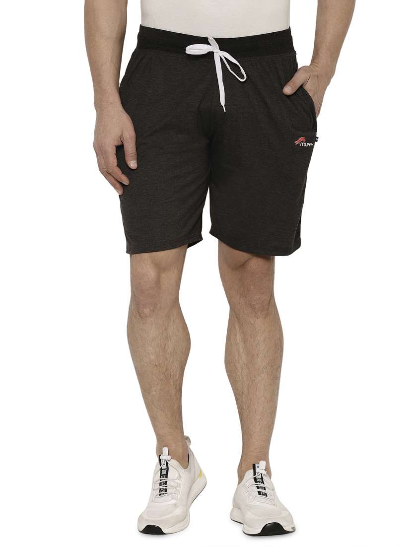grey side striped shorts - 17812853 - Zoom Image - 0