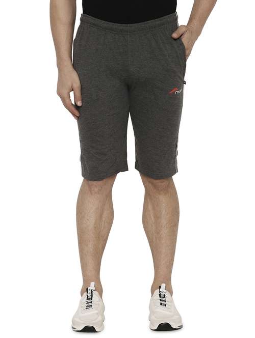 men solid mid rise bermuda - 17812857 - Standard Image - 0