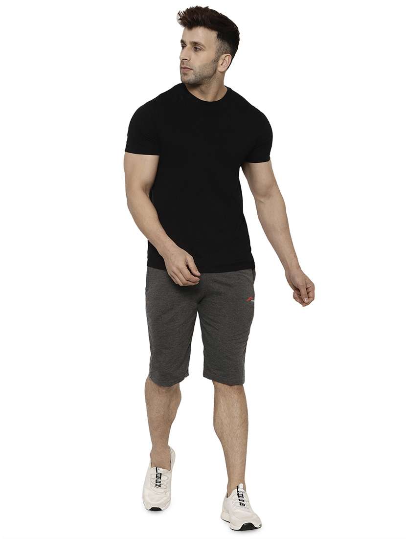 men solid mid rise bermuda - 17812857 - Standard Image - 3