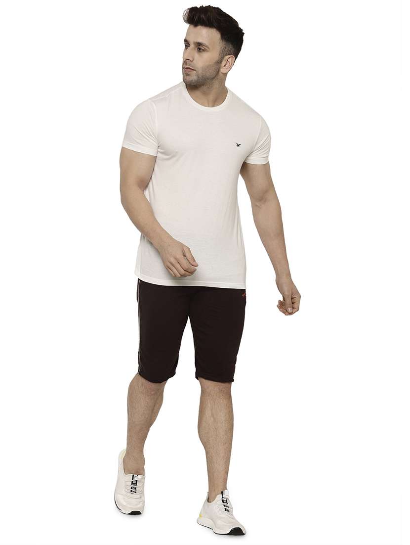 men solid mid rise bermuda - 17812858 - Standard Image - 3