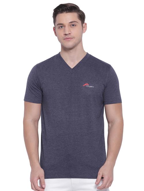 blue solid t-shirt - 17812881 -  Standard Image - 0
