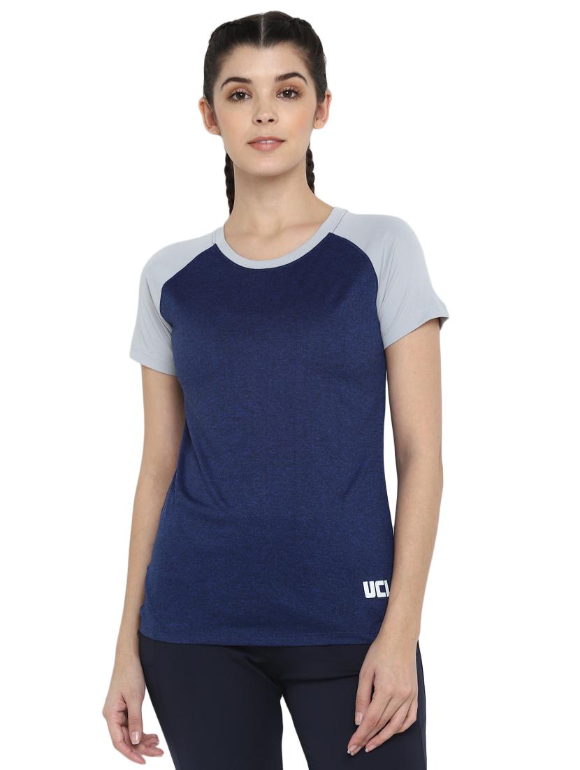 round neck color block tee - 17813560 - Zoom Image - 0