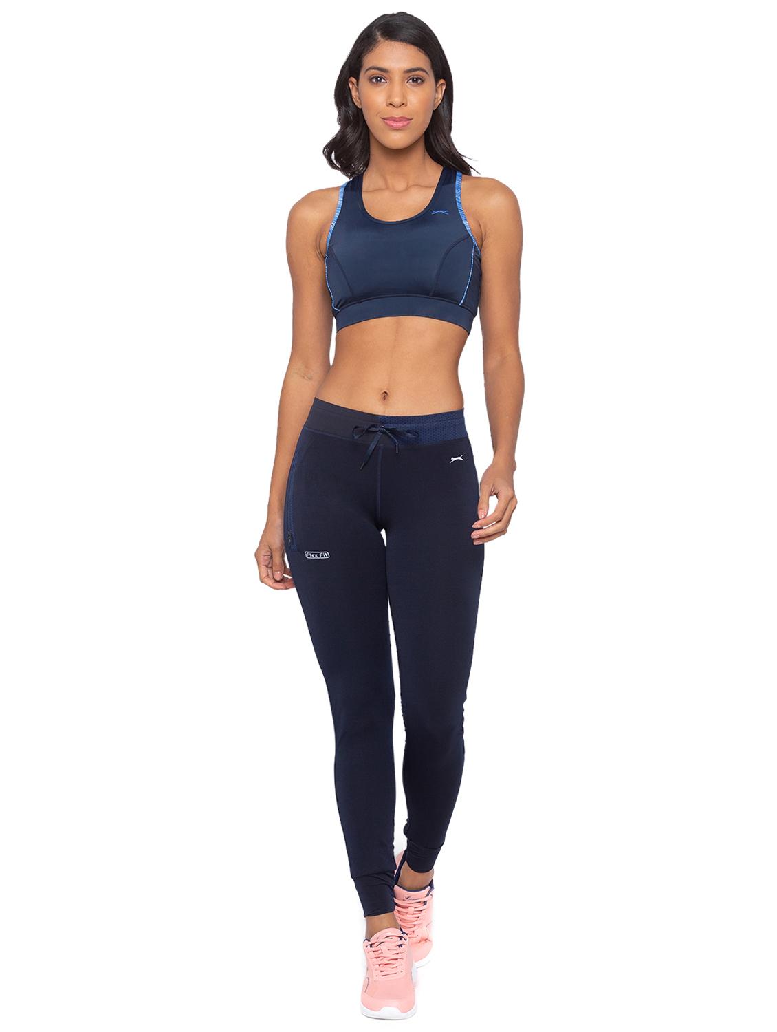 drawstring waist solid track pant - 17814474 - Standard Image - 3