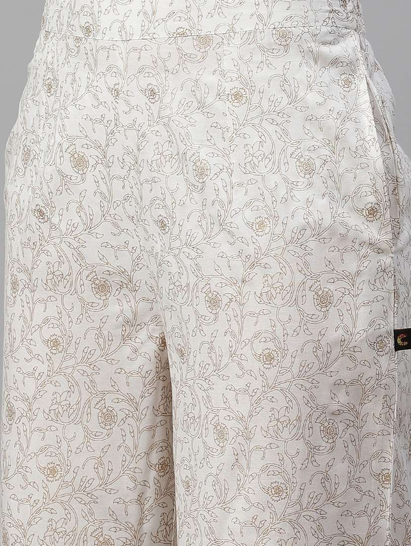 floral kurta palazzo set - 17814896 -  Standard Image - 3