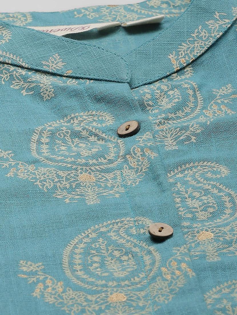 women's a-line kurta - 17814927 - Standard Image - 3